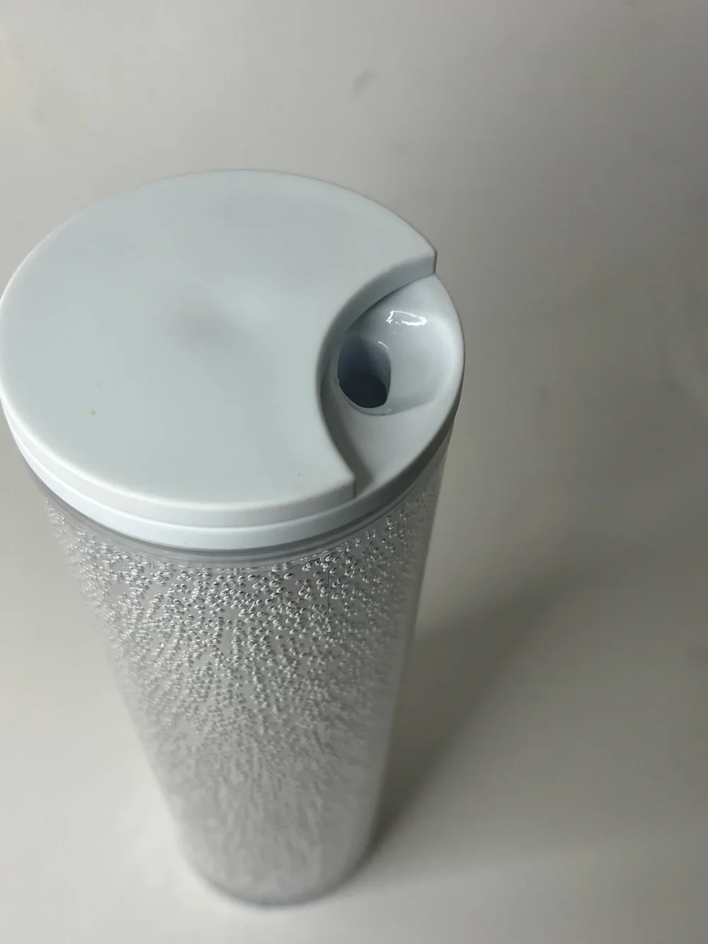 Starbucks 2020 Holiday 16oz Platinum Silver Champagne Bubble Tumbler Travel Mug
